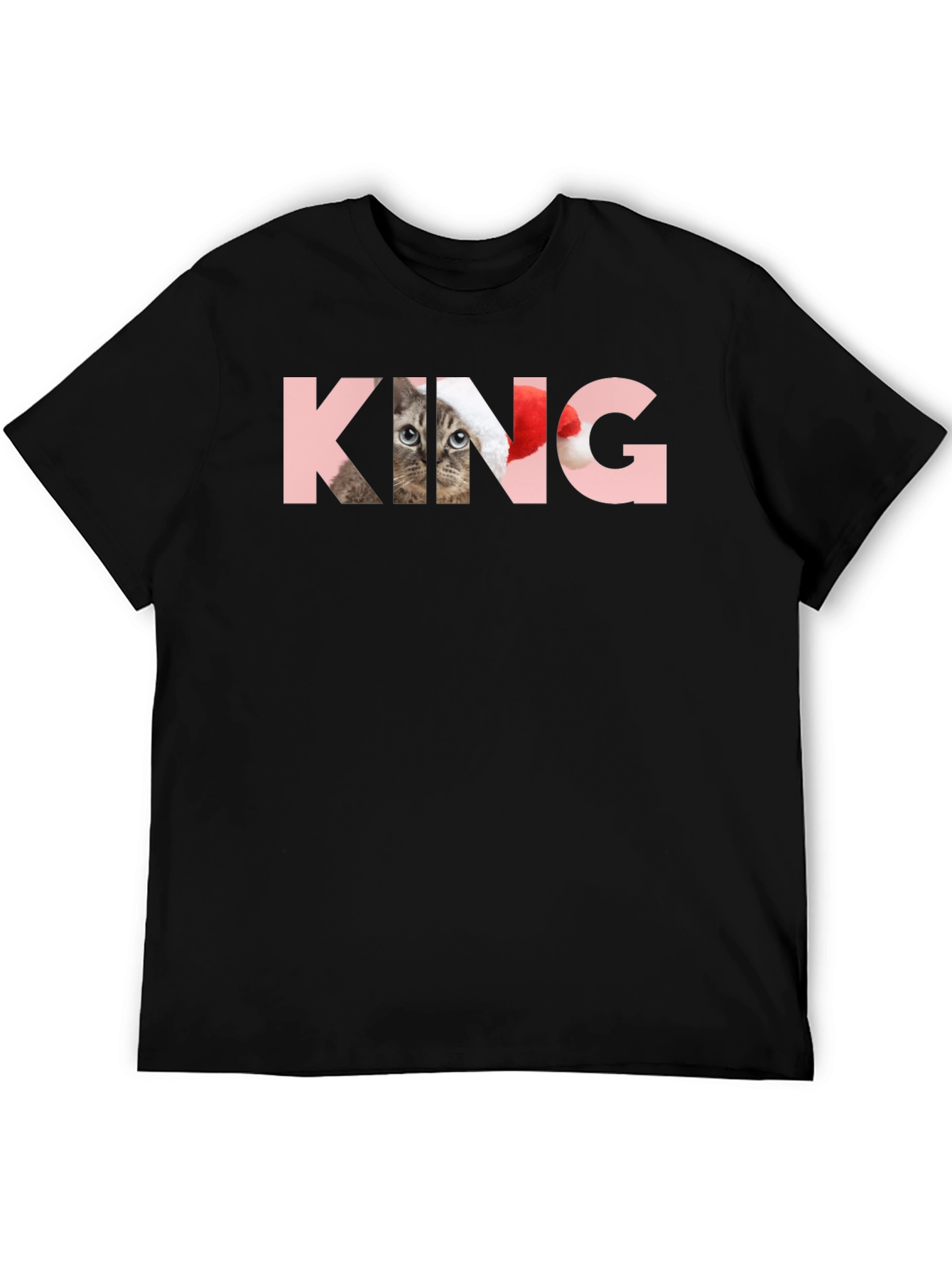 King Cat T-Shirt - Novelty Pet Lover Tee