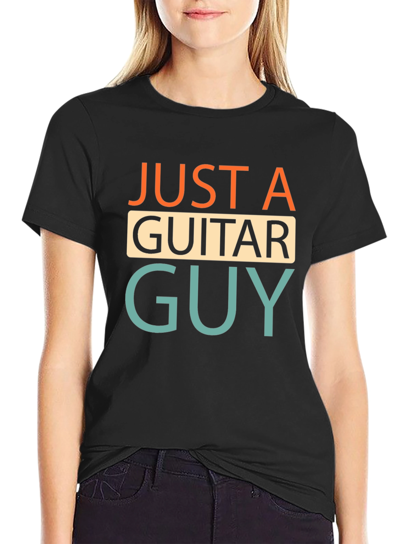 Just a Guitar Guy T-Shirt - Musician Apparel