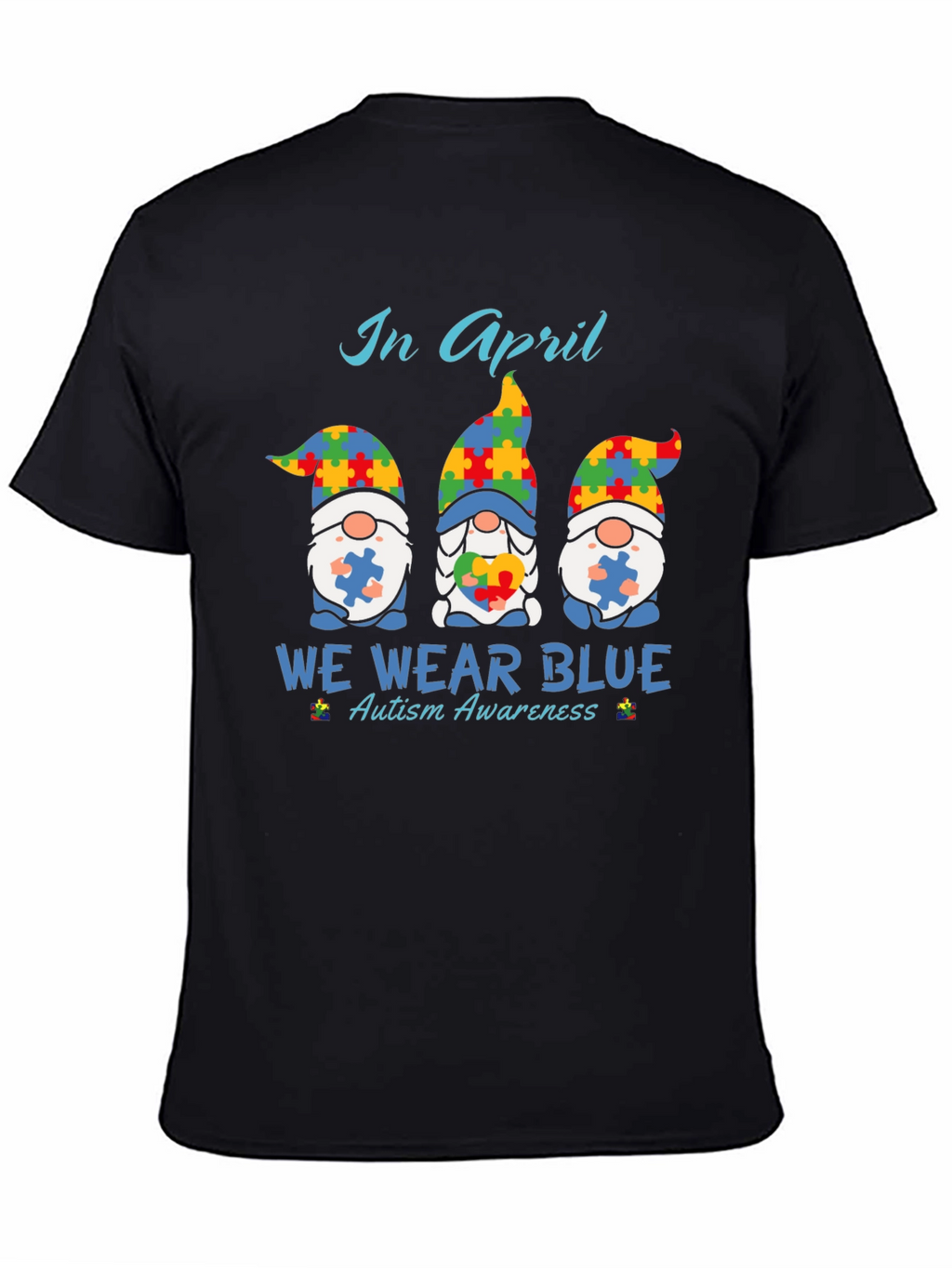 Autism Awareness Gnome T-Shirt