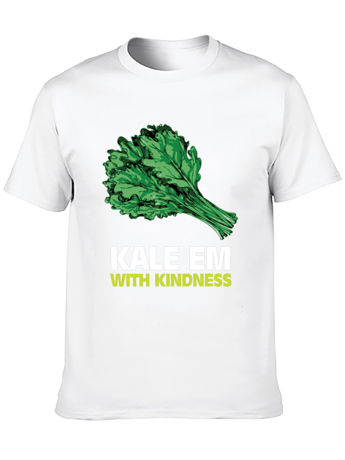 Kale Em With Kindness Graphic T-Shirt