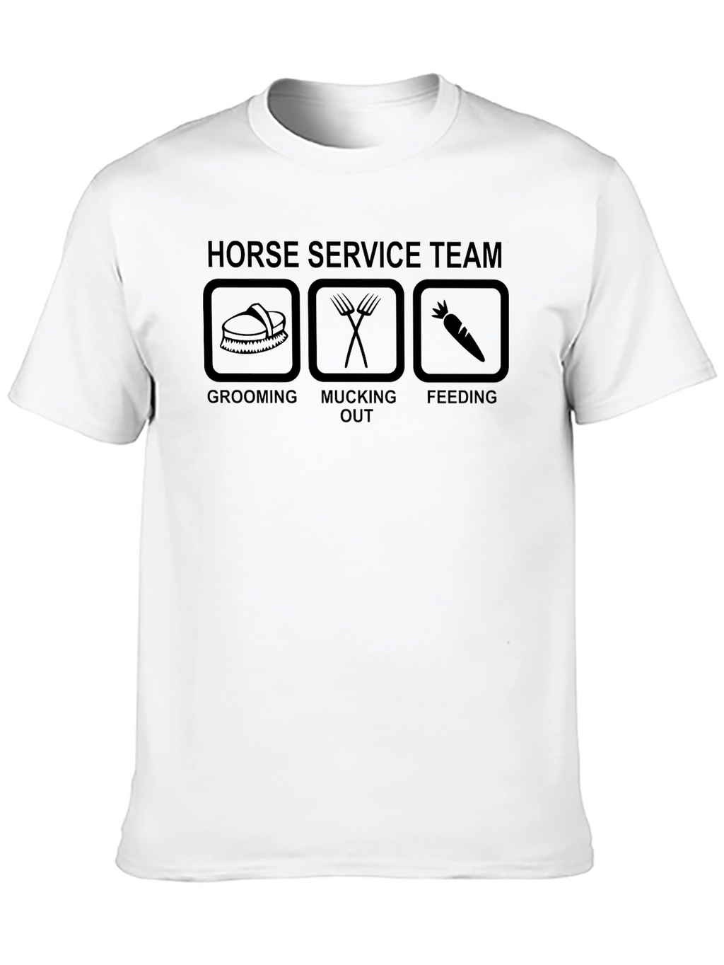 Horse Service Team Graphic Tee