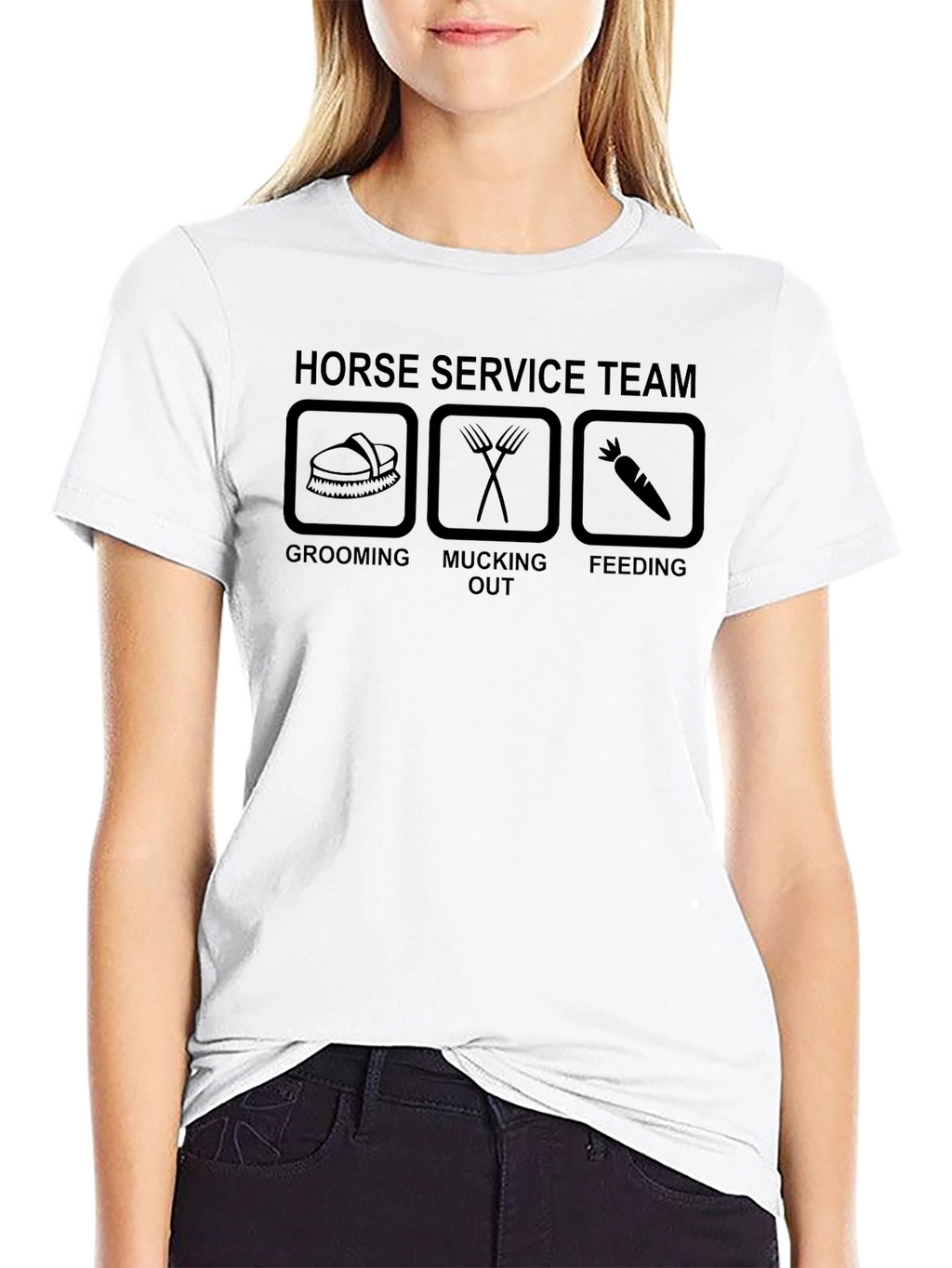 Horse Service Team Graphic Tee
