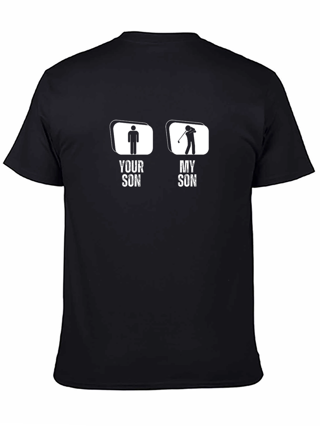 Funny Golf Son T-Shirt - Your Son vs My Son Tee