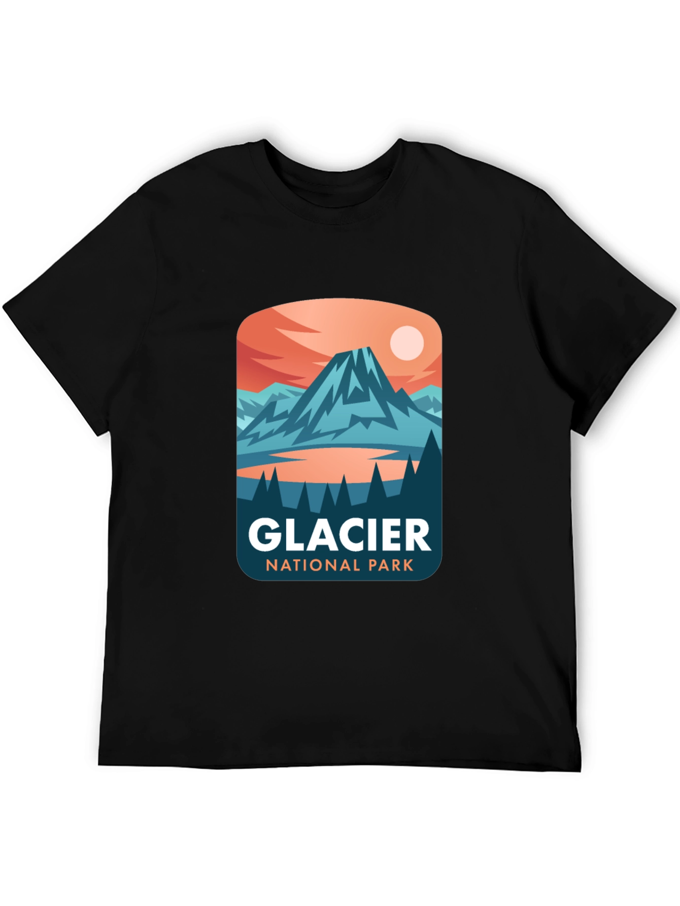 Glacier National Park Graphic T-Shirt