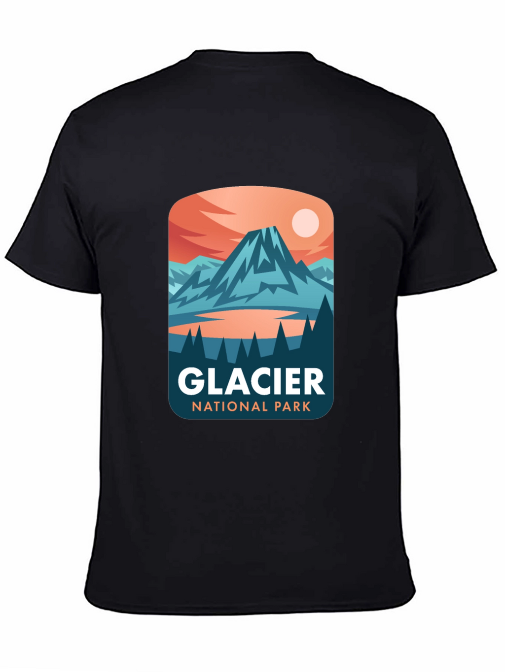 Glacier National Park Graphic T-Shirt