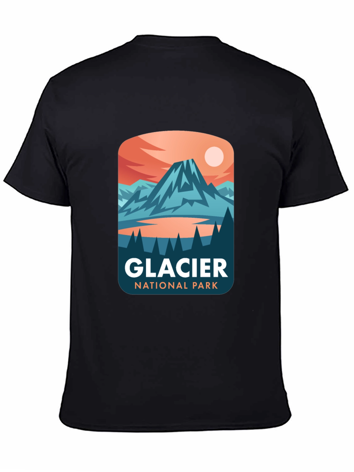 Glacier National Park Graphic T-Shirt
