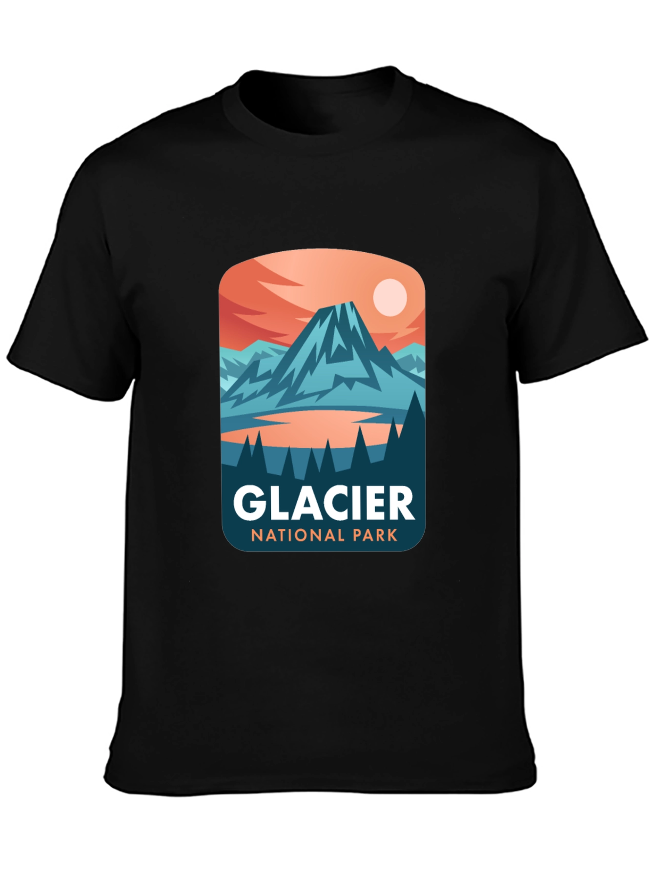 Glacier National Park Graphic T-Shirt