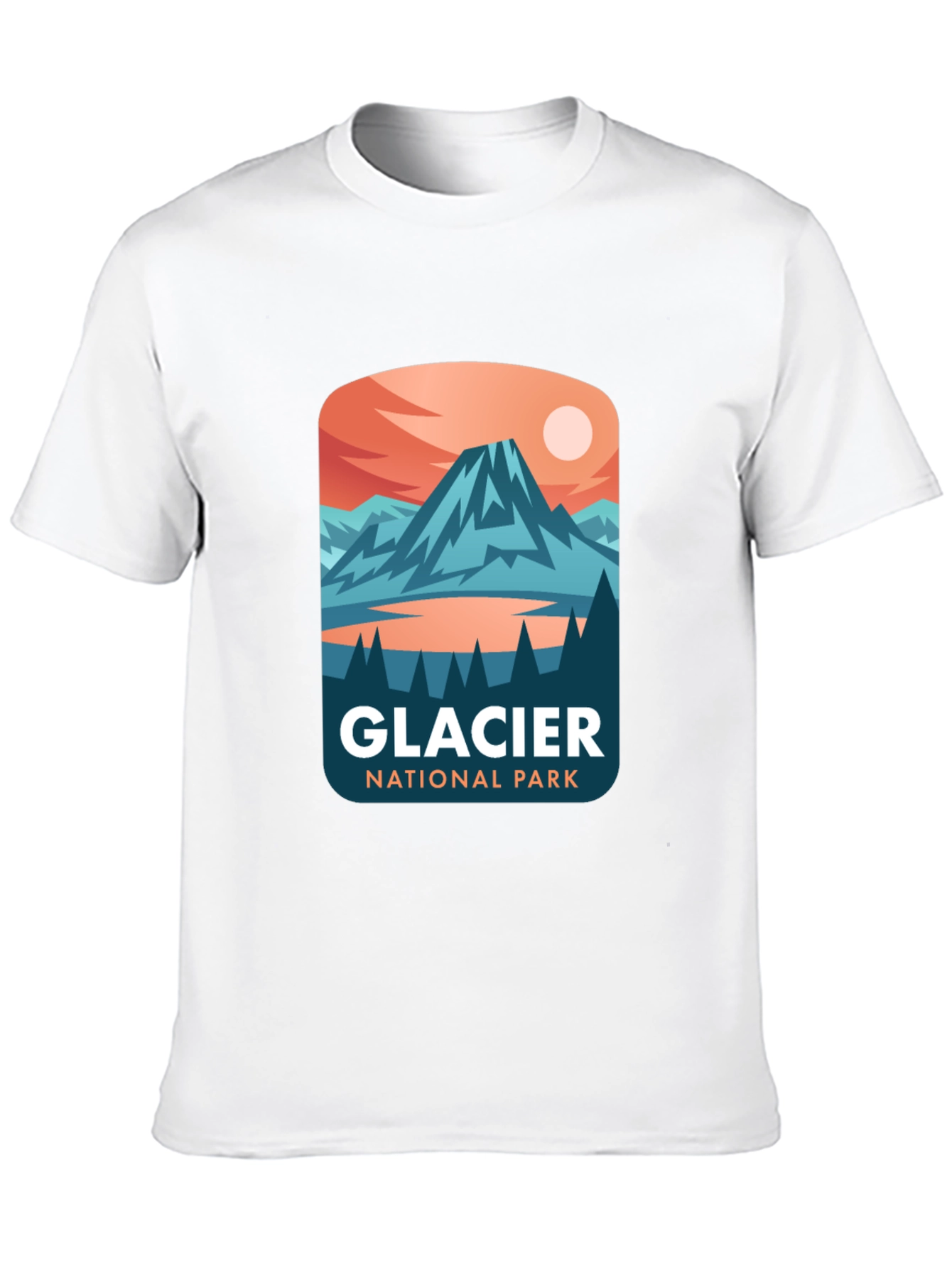 Glacier National Park Graphic T-Shirt