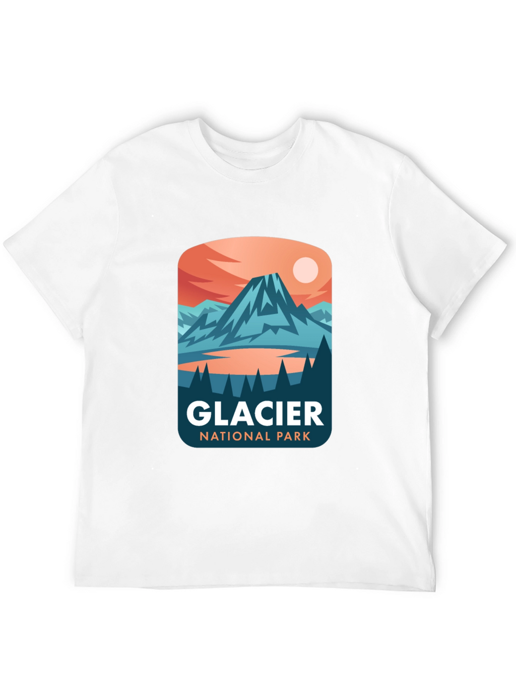 Glacier National Park Graphic T-Shirt