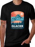 Glacier National Park Graphic T-Shirt
