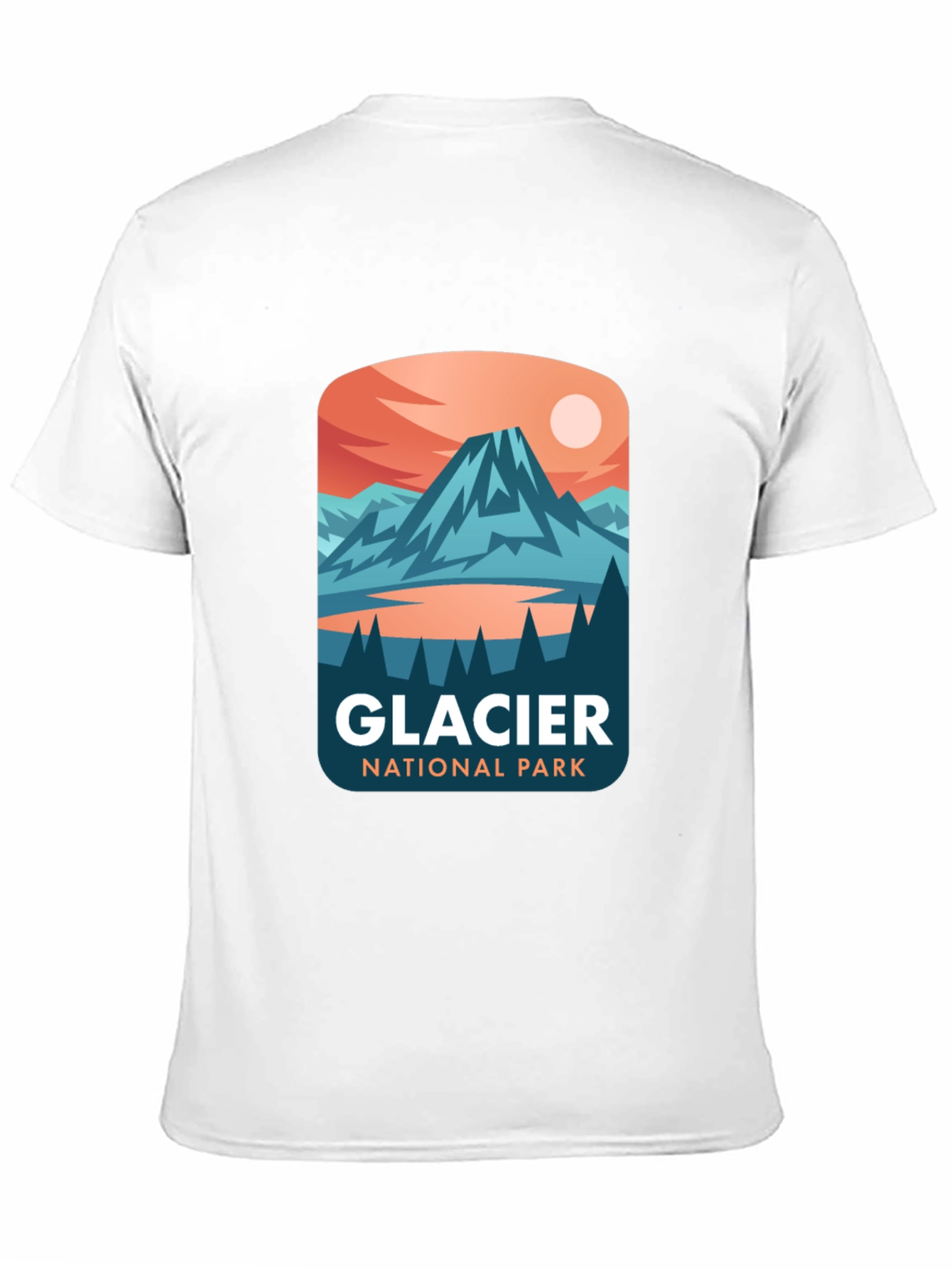 Glacier National Park Graphic T-Shirt