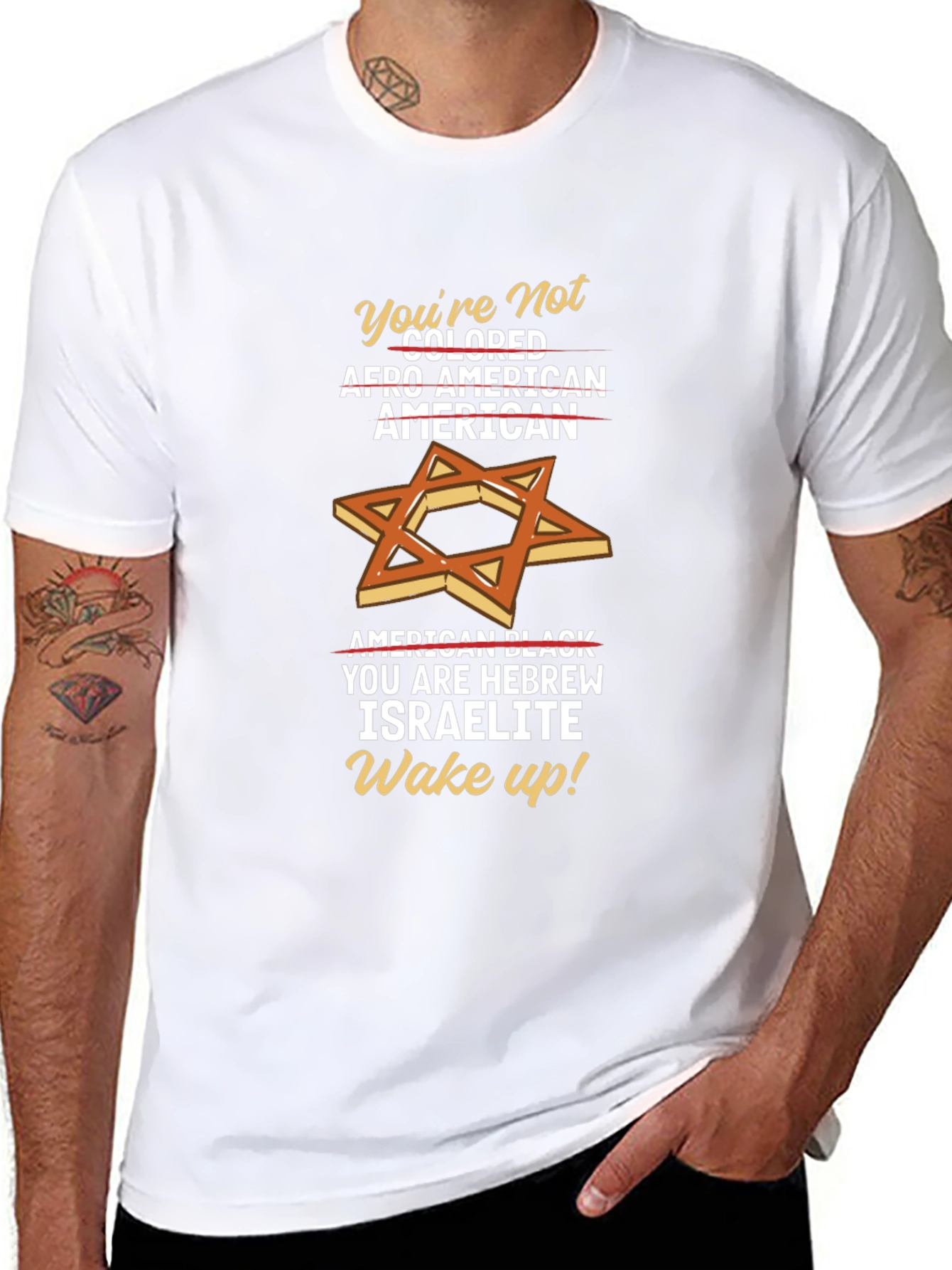 Hebrew Israelite Wake Up T-Shirt