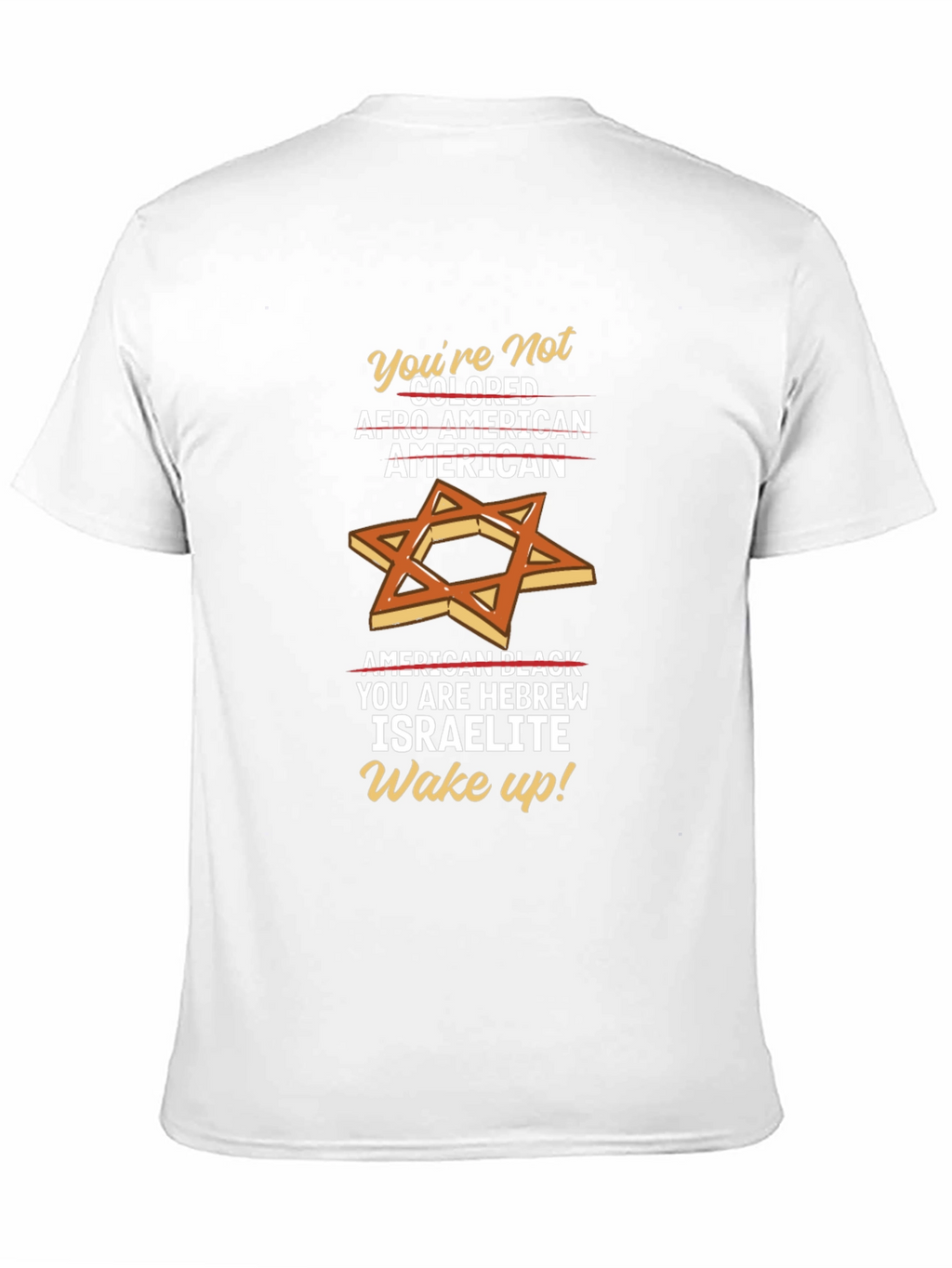 Hebrew Israelite Wake Up T-Shirt