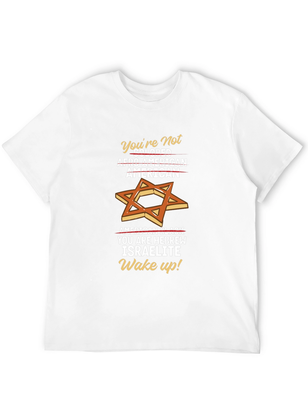 Hebrew Israelite Wake Up T-Shirt