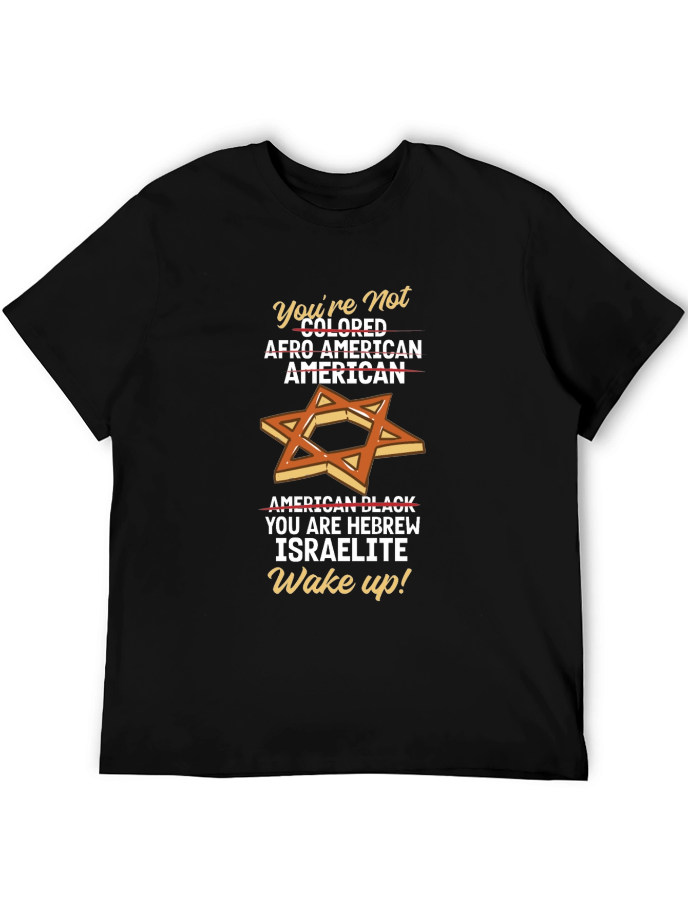 Hebrew Israelite Wake Up T-Shirt