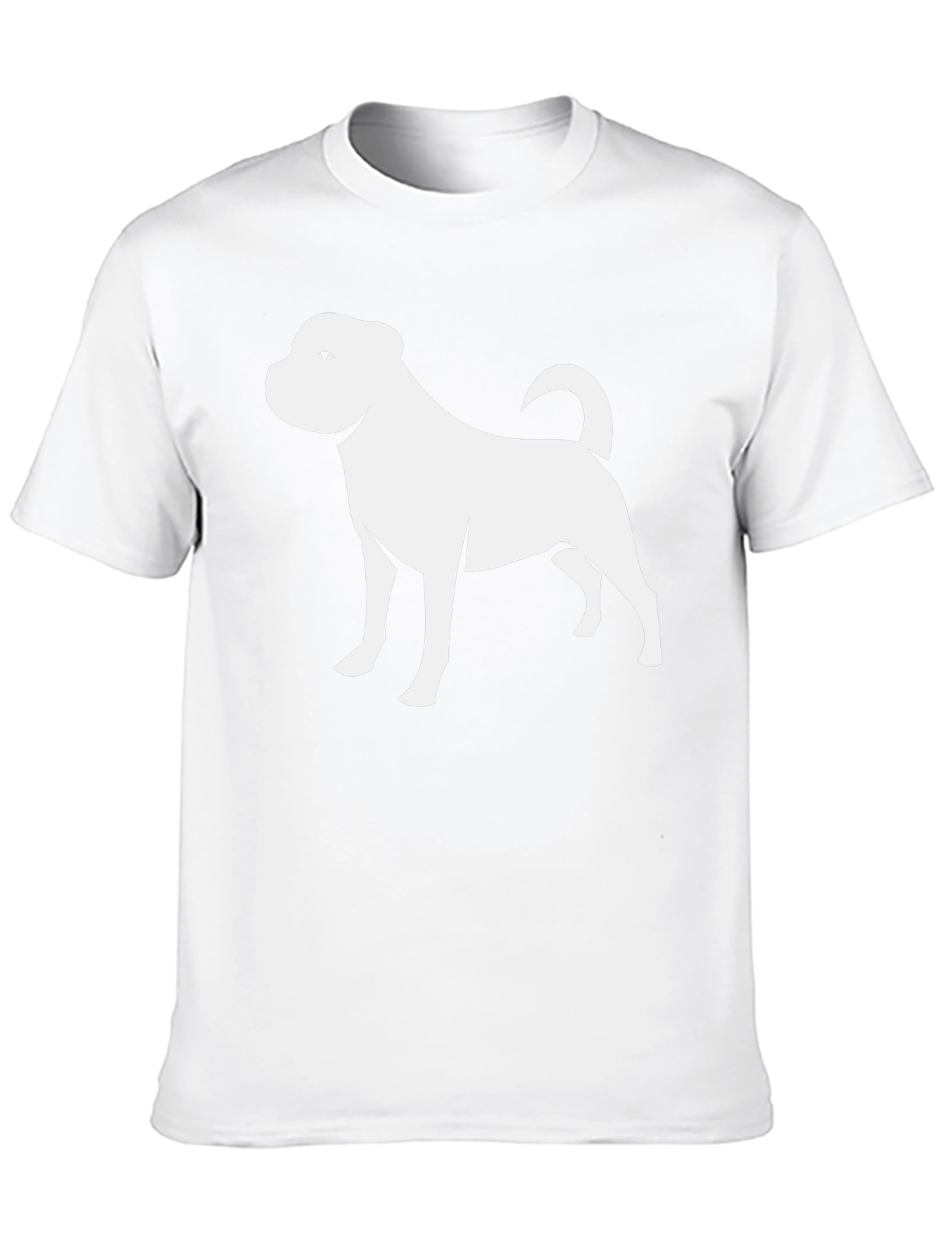 Dog Graphic Tee - Stylish Black T-Shirt
