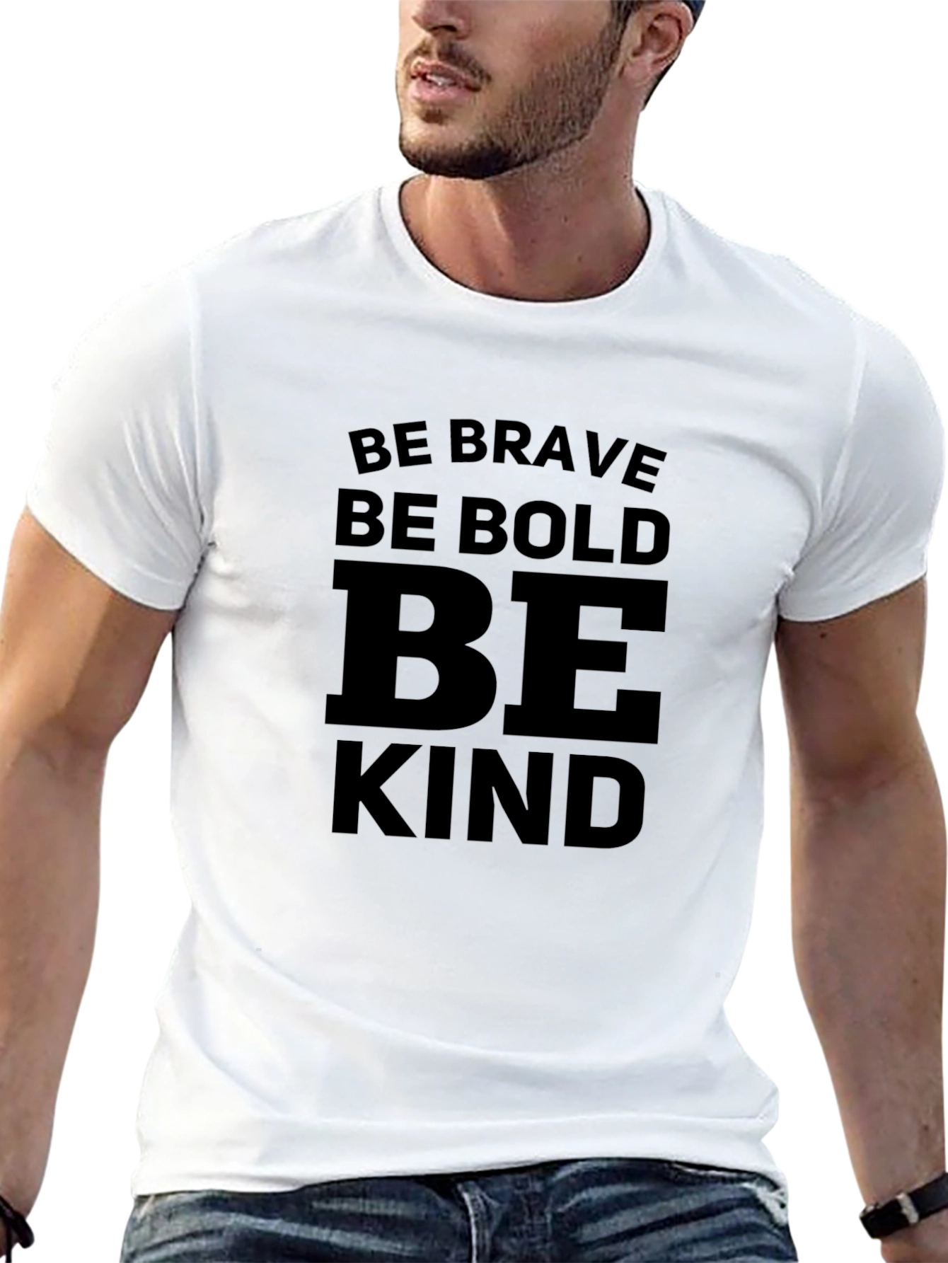 Be Brave Bold Kind - Graphic T-Shirt