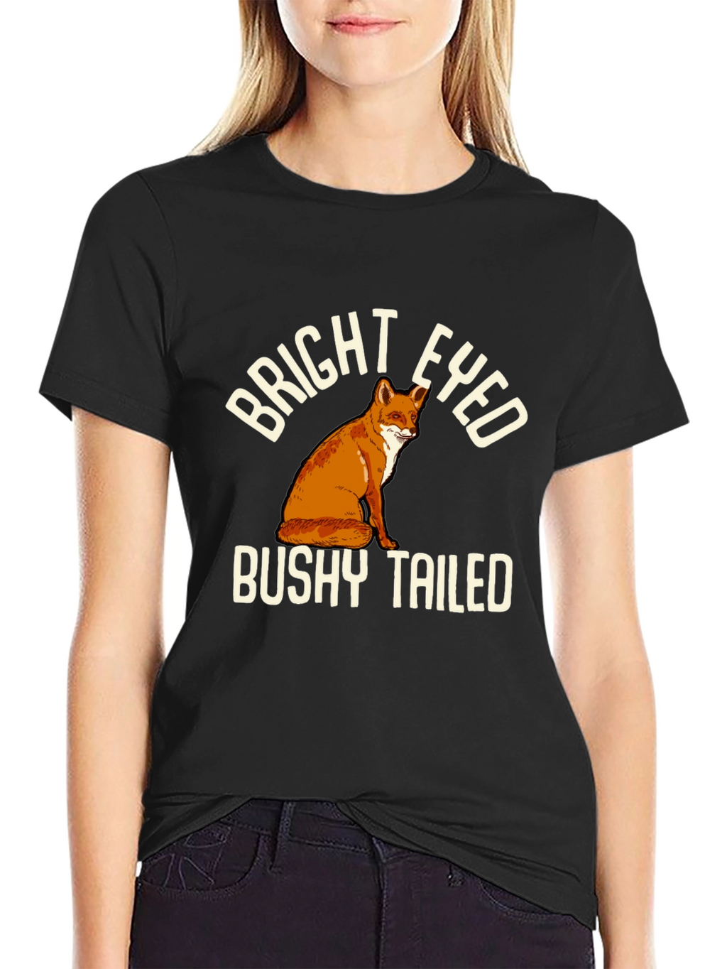 Bright Eyed Bushy Tailed Fox T-Shirt