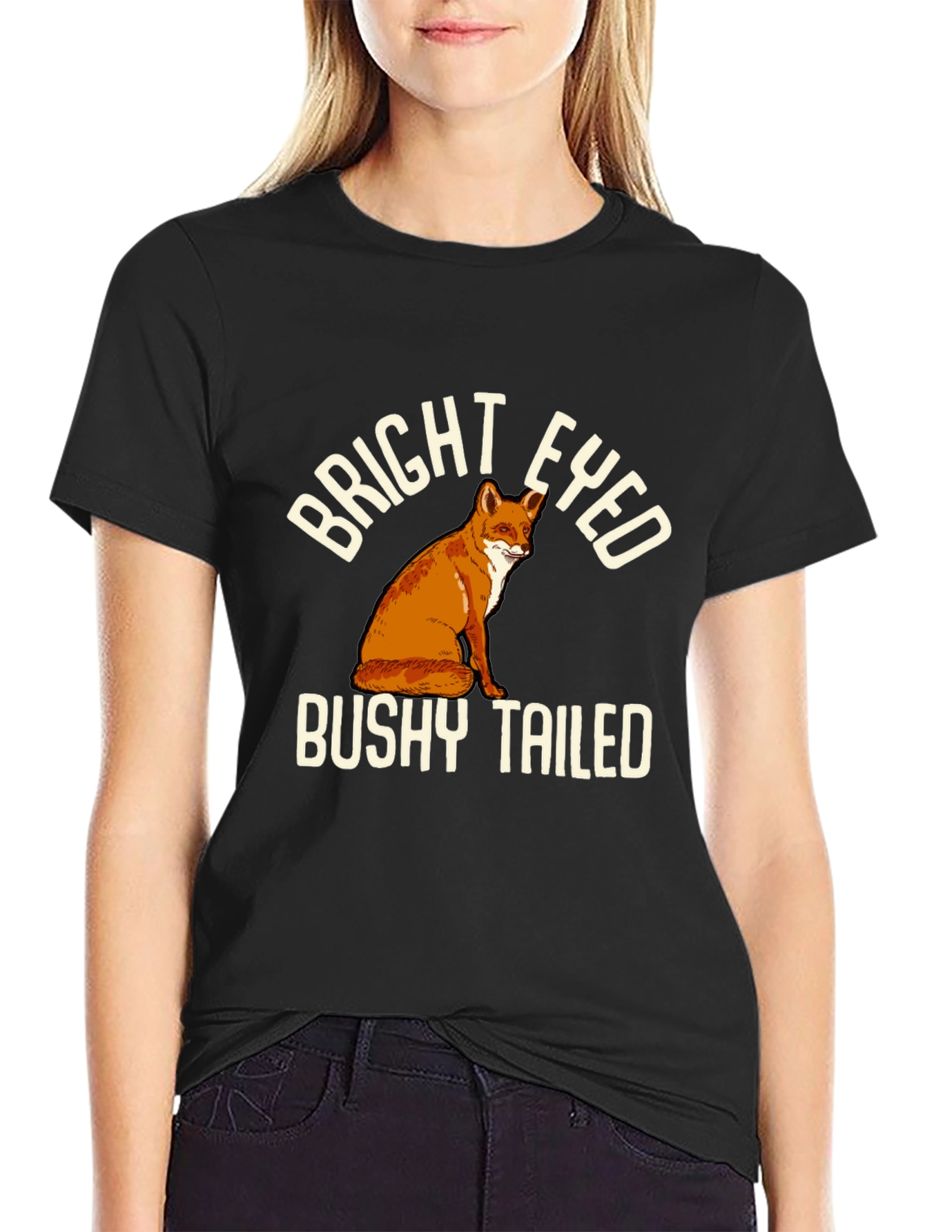 Bright Eyed Bushy Tailed Fox T-Shirt