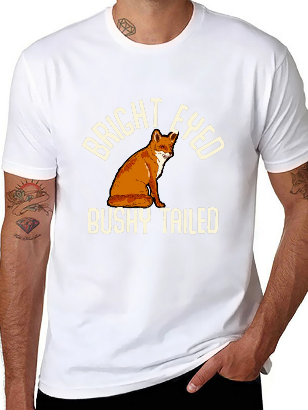 Bright Eyed Bushy Tailed Fox T-Shirt