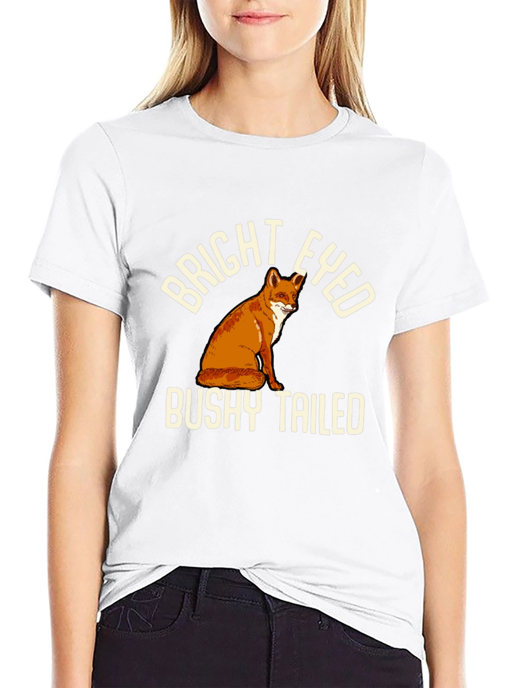 Bright Eyed Bushy Tailed Fox T-Shirt