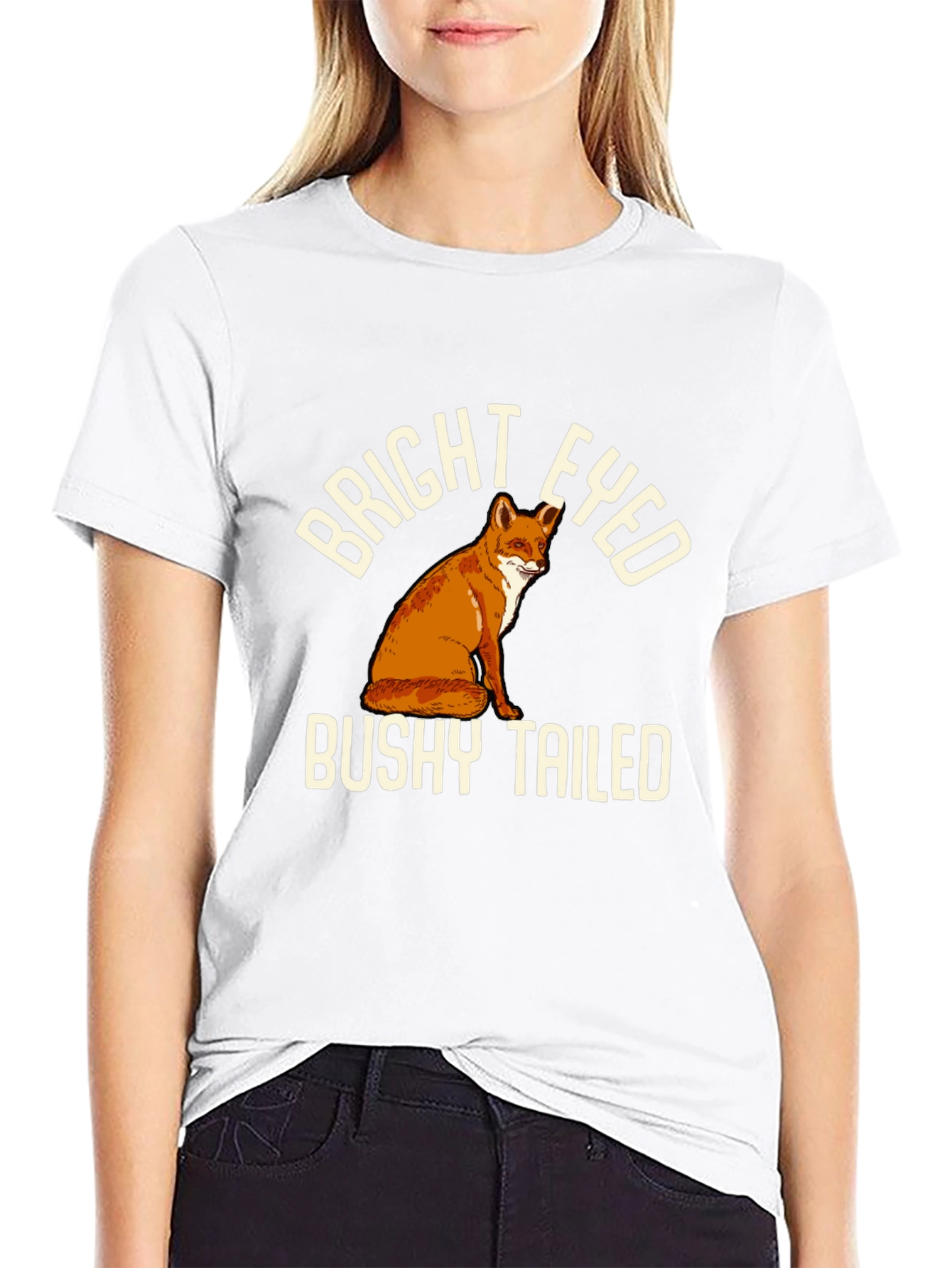 Bright Eyed Bushy Tailed Fox T-Shirt
