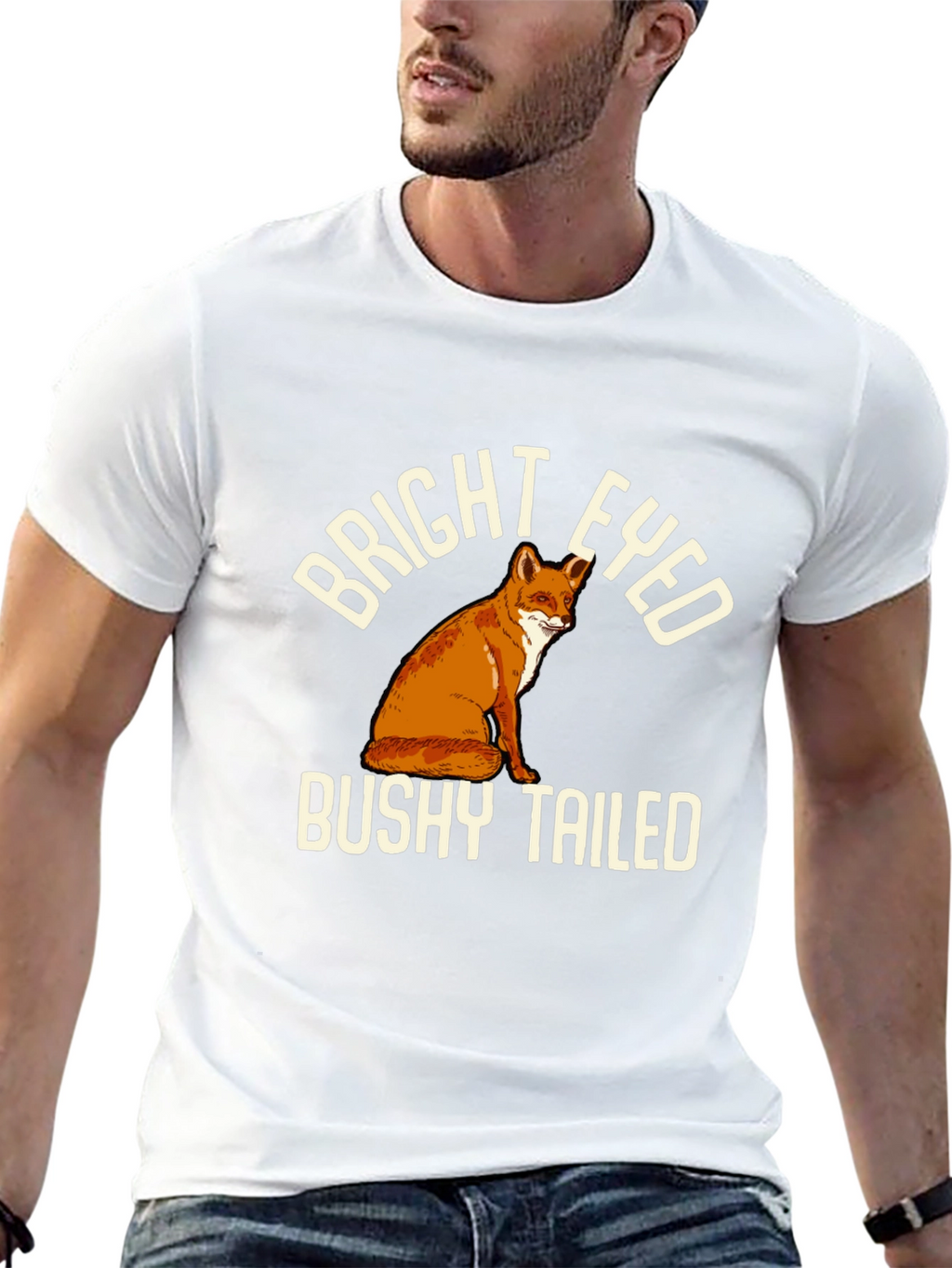 Bright Eyed Bushy Tailed Fox T-Shirt