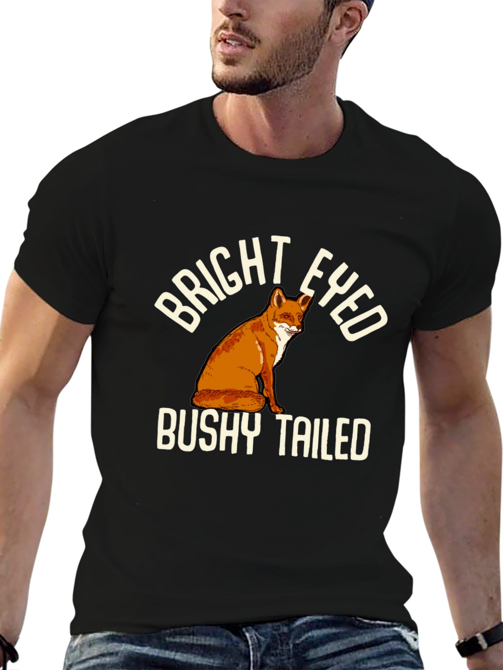 Bright Eyed Bushy Tailed Fox T-Shirt