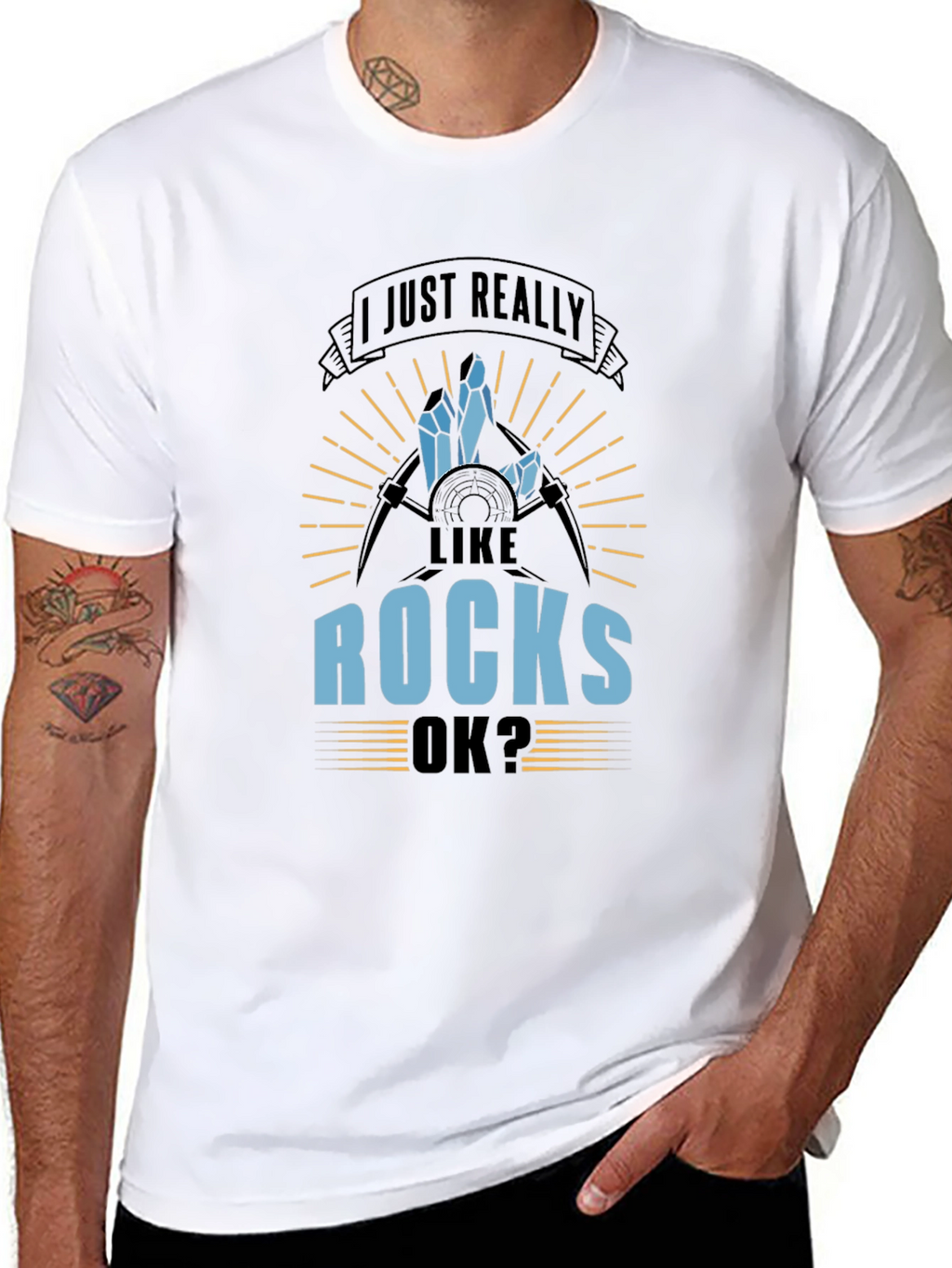 I Just Really Like Rocks T-Shirt