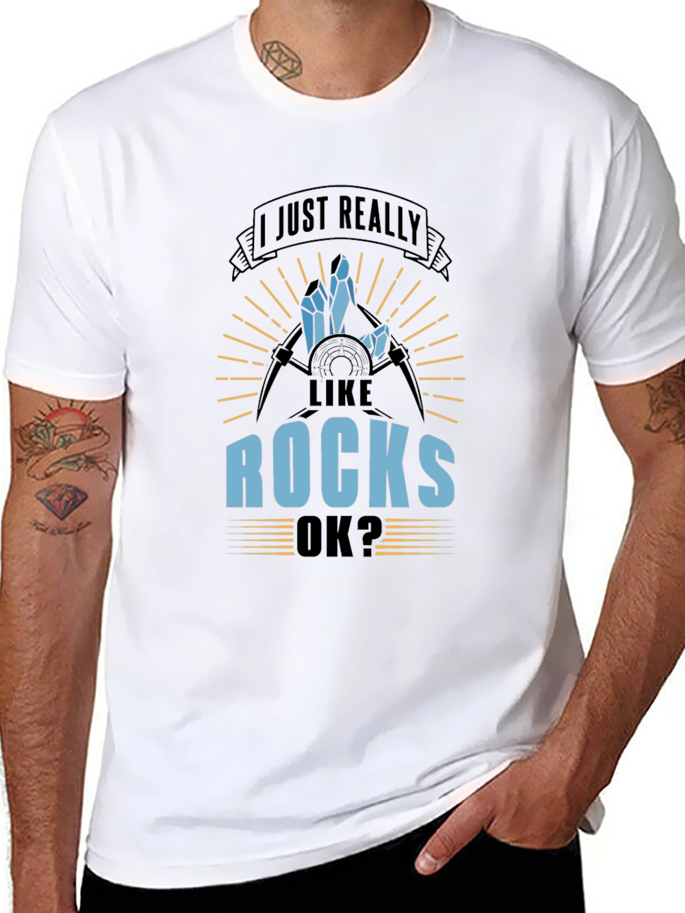 I Just Really Like Rocks T-Shirt
