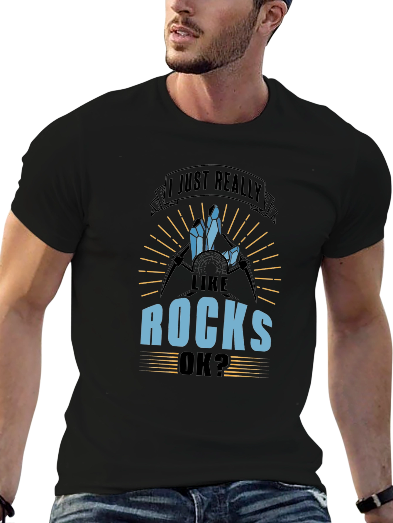 I Just Really Like Rocks T-Shirt