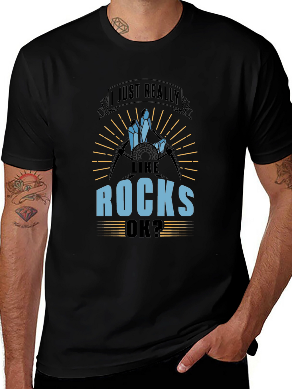 I Just Really Like Rocks T-Shirt