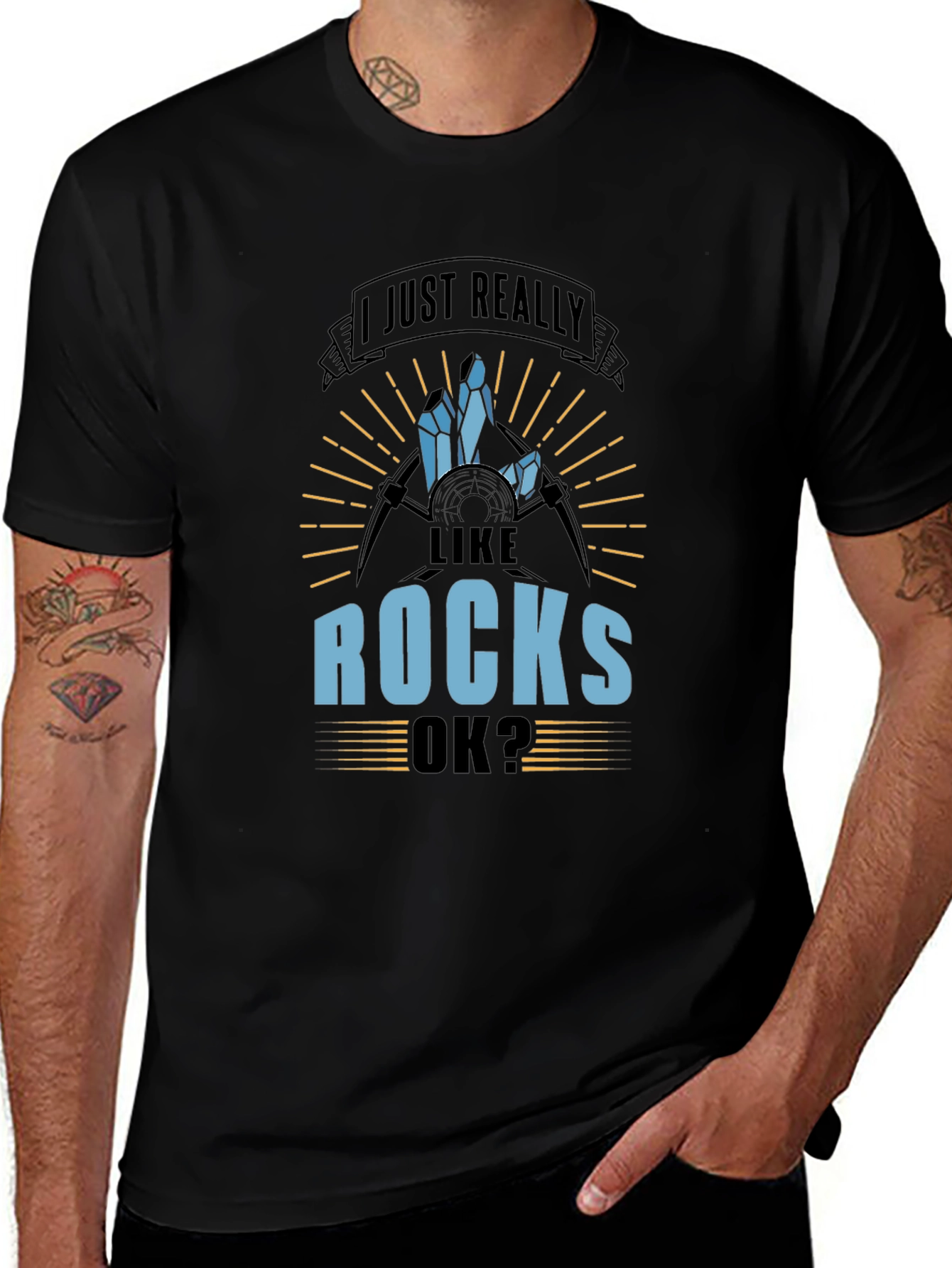 I Just Really Like Rocks T-Shirt