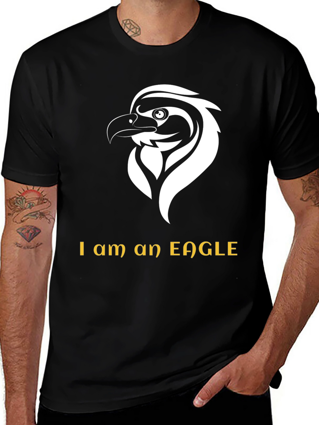 I am an Eagle Graphic Tee