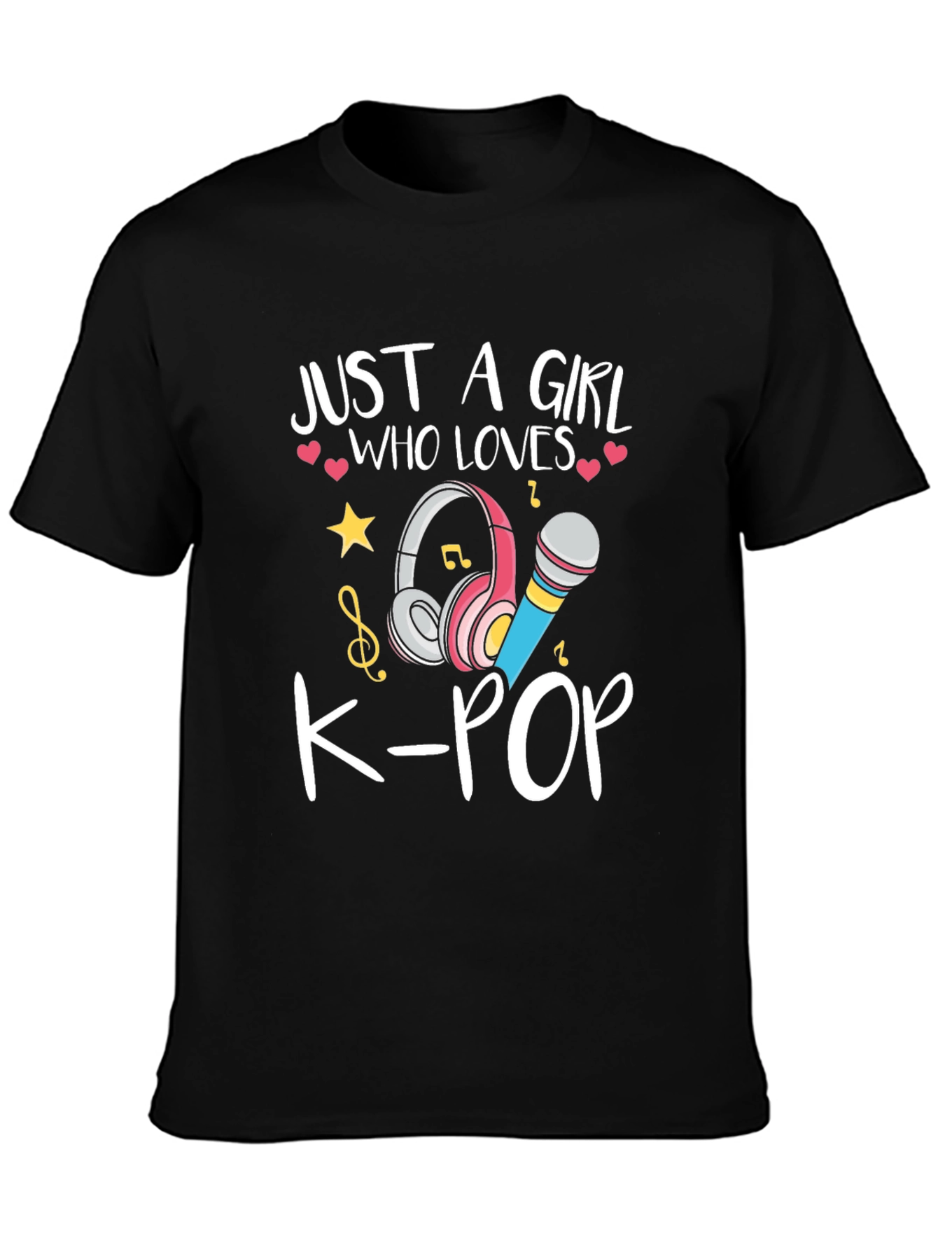 K-Pop Girls Graphic Tee - Music Lover T-Shirt