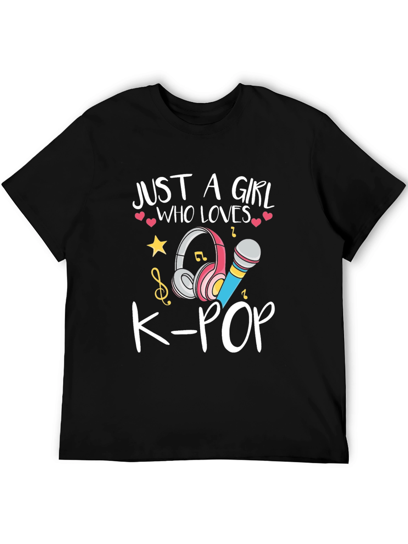 K-Pop Girls Graphic Tee - Music Lover T-Shirt