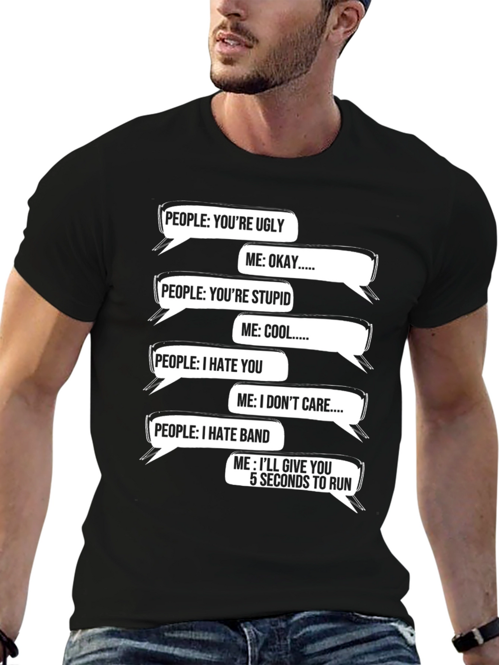Funny Sarcastic T-Shirt - People vs. Me