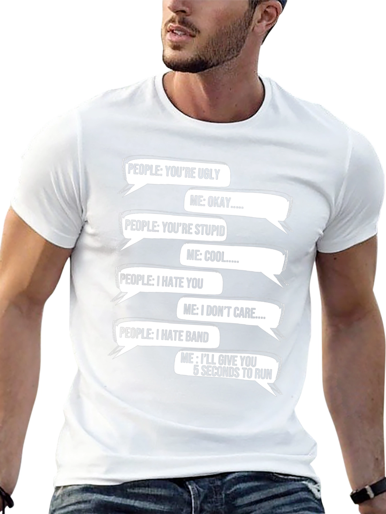 Funny Sarcastic T-Shirt - People vs. Me