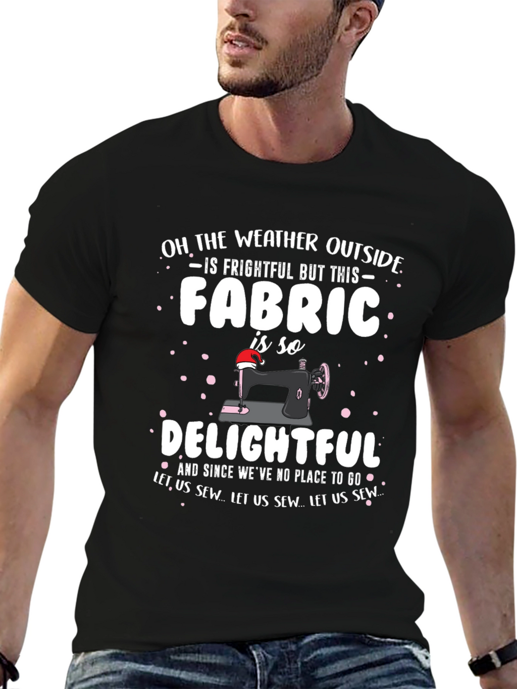 Frightful Fabric Sewing T-Shirt