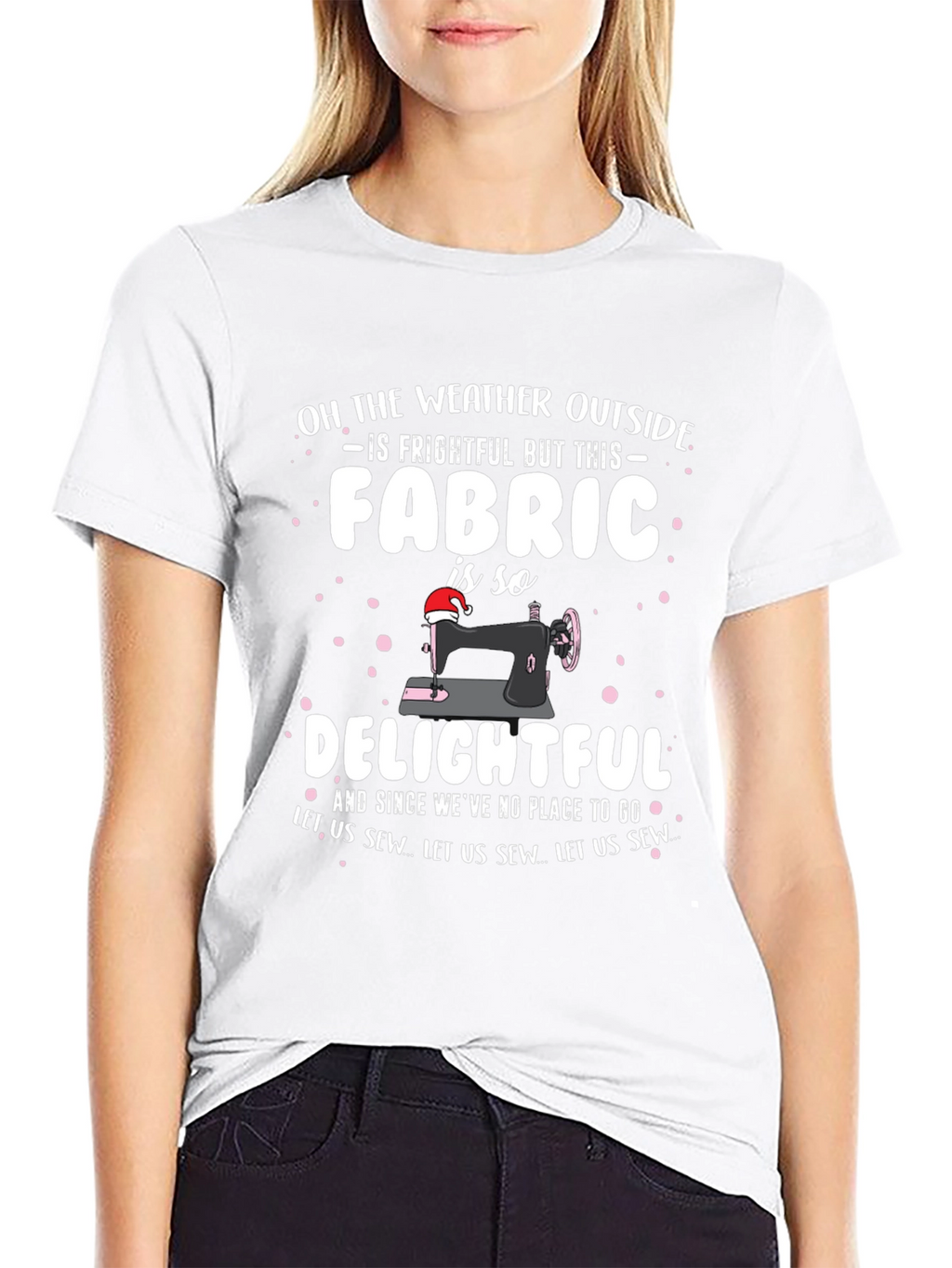 Frightful Fabric Sewing T-Shirt