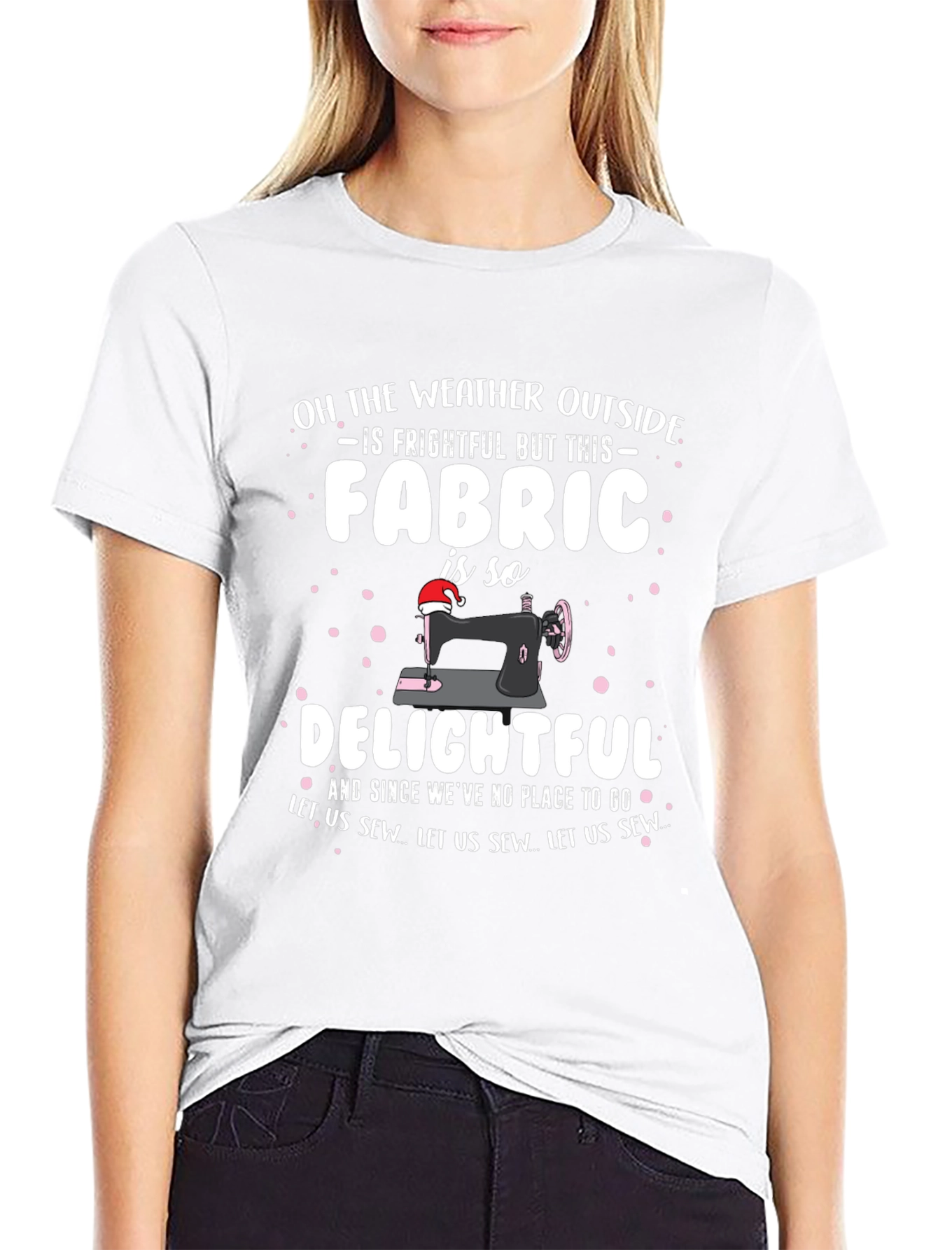 Frightful Fabric Sewing T-Shirt