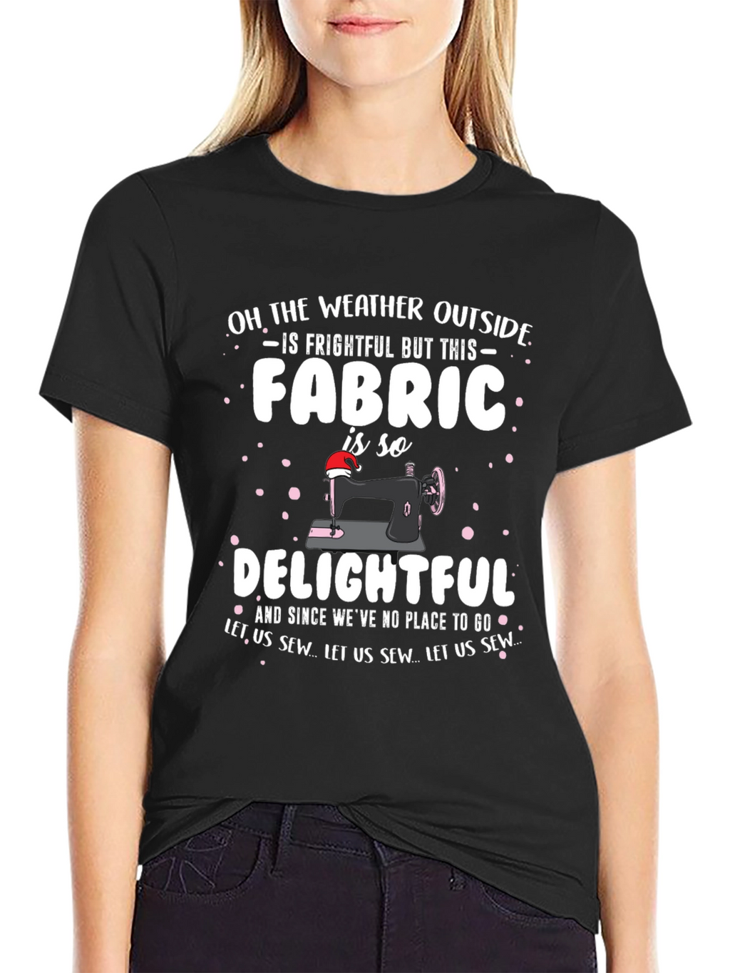 Frightful Fabric Sewing T-Shirt