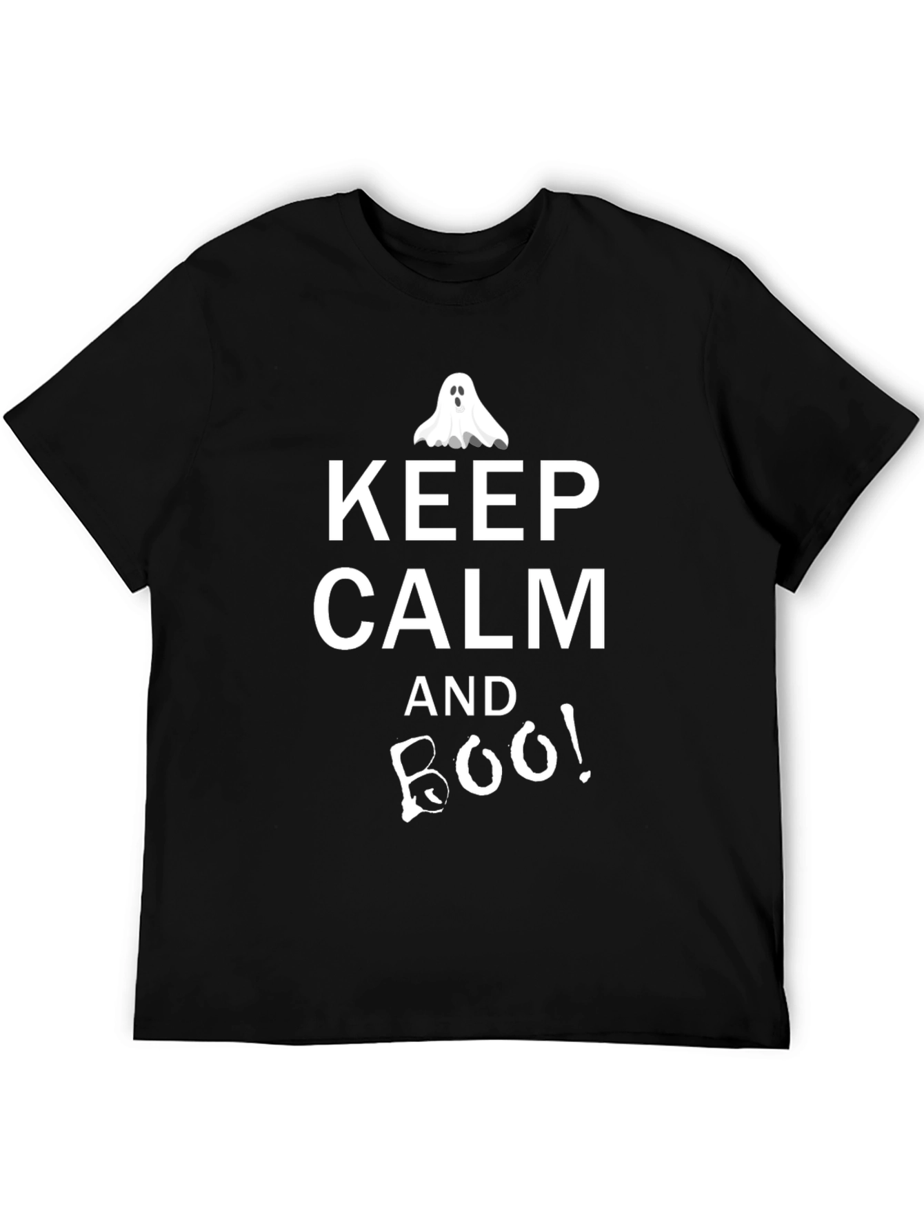 Keep Calm and Boo! Halloween T-Shirt