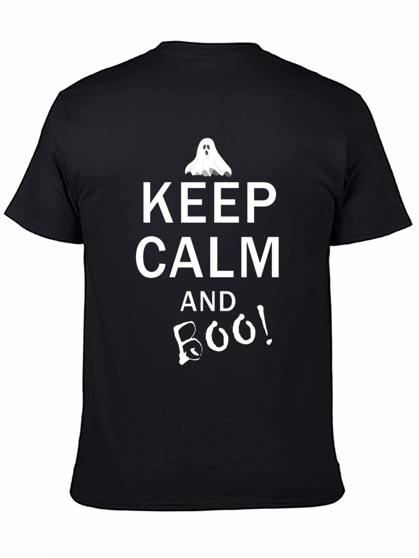 Keep Calm and Boo! Halloween T-Shirt