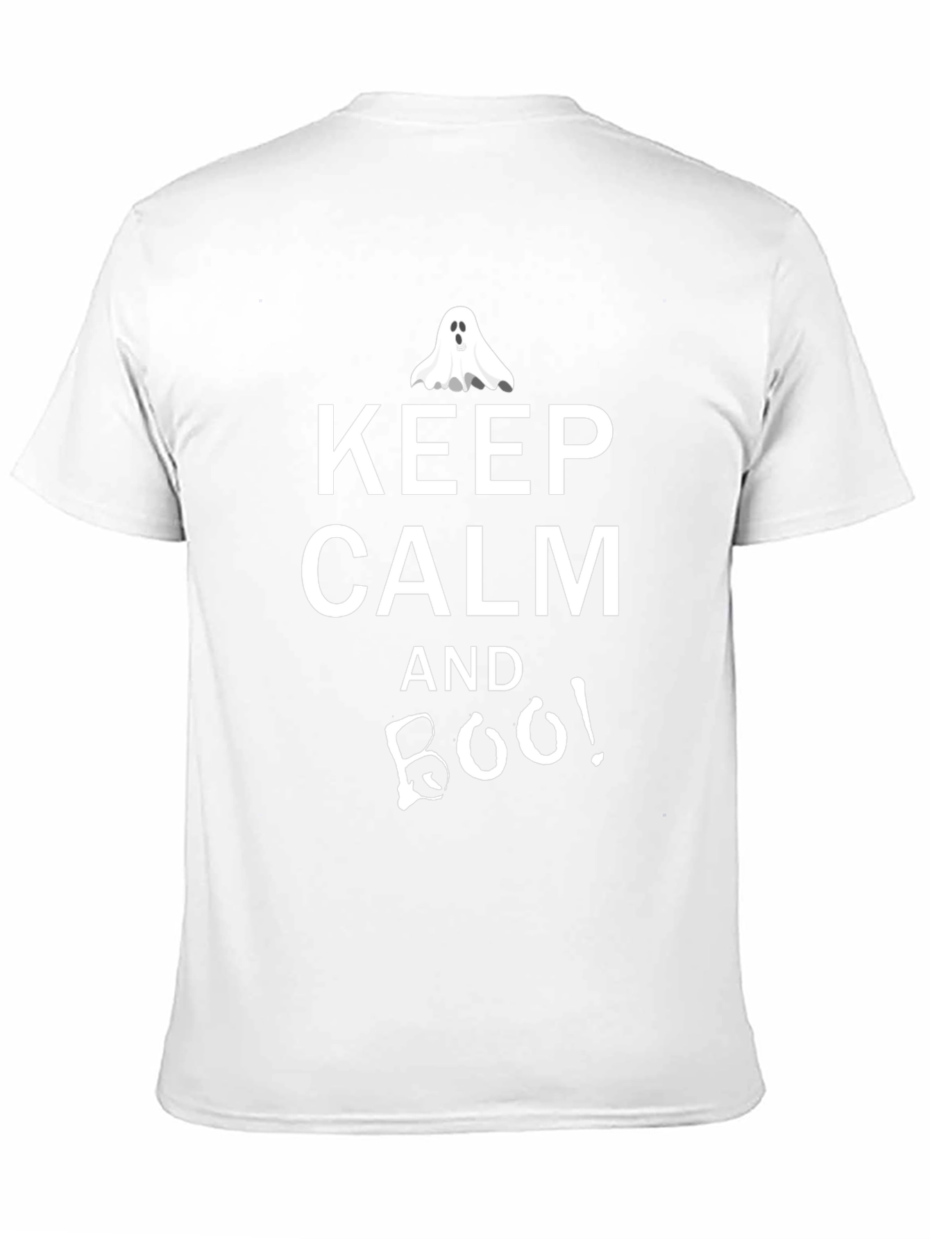 Keep Calm and Boo! Halloween T-Shirt