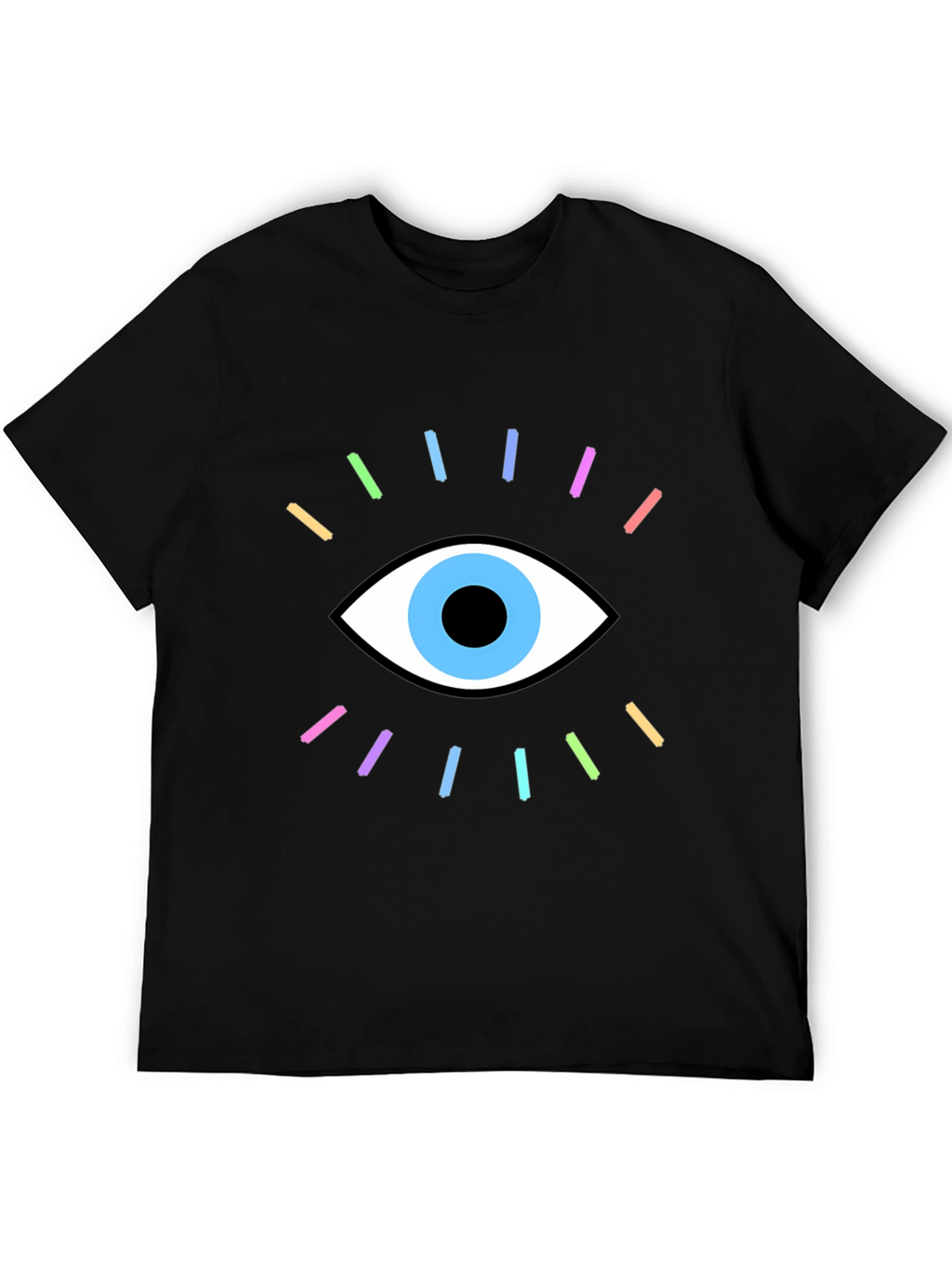 Eye Graphic Tee - Unisex Black T-Shirt
