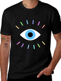 Eye Graphic Tee - Unisex Black T-Shirt