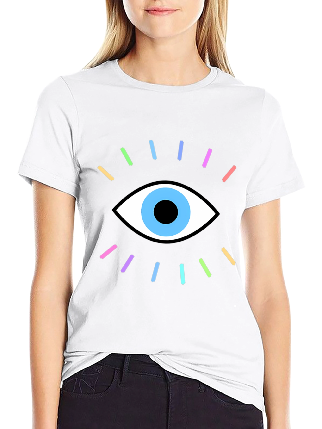 Eye Graphic Tee - Unisex Black T-Shirt