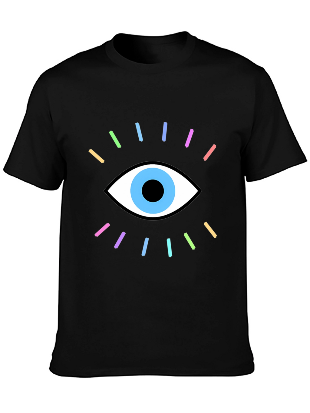 Eye Graphic Tee - Unisex Black T-Shirt