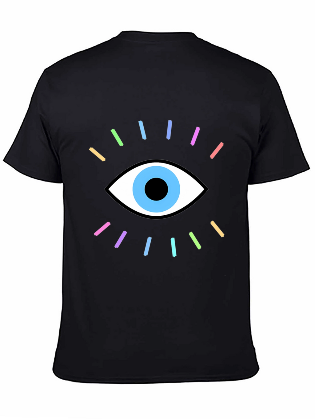 Eye Graphic Tee - Unisex Black T-Shirt